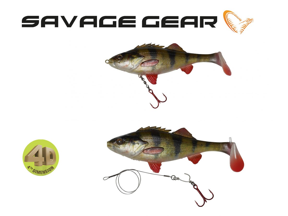 Savage Gear 4D Perch Shad - NYHED 2019