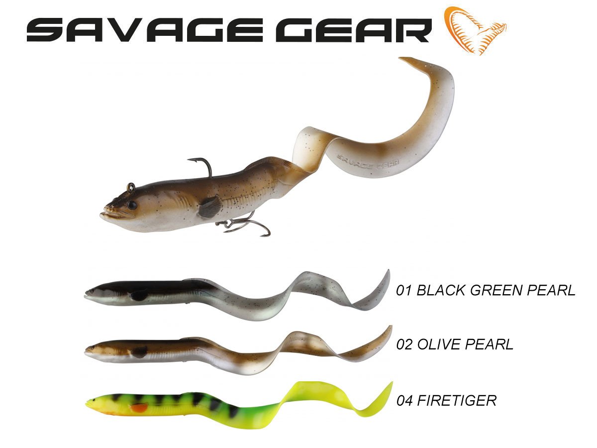Savage Gear 3D Real Eel 20cm - Ready To Fish