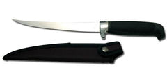 Filetkniv 18 cm. Sort