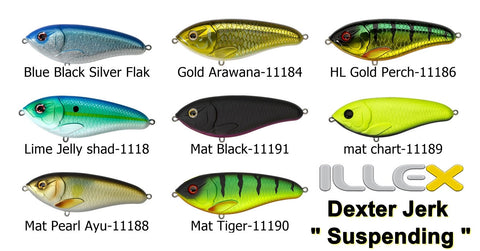 ILLEX Dexter Jerk 120 " Suspending "