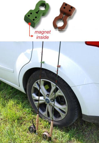 Magnetisk stangholder Clips 2 pack.