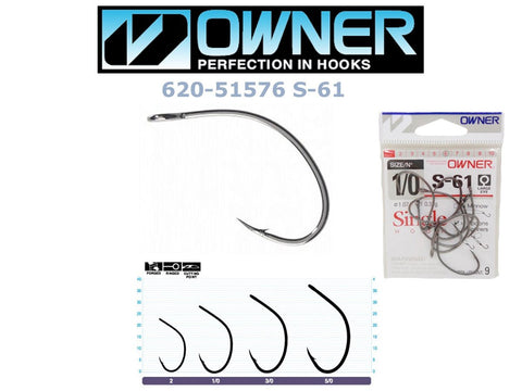 Owner S-61 Spoon Single Hook