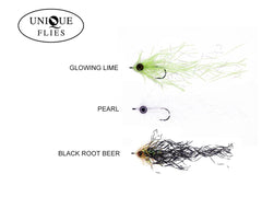 Unique Flies Mylar Pike - Geddefluer