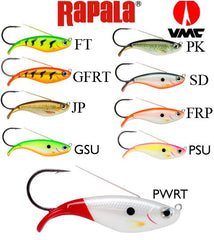 Rapala Weedless Shad - NYE FARVER