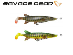 Savage Gear 4D Pike Shad - NYHED 2019