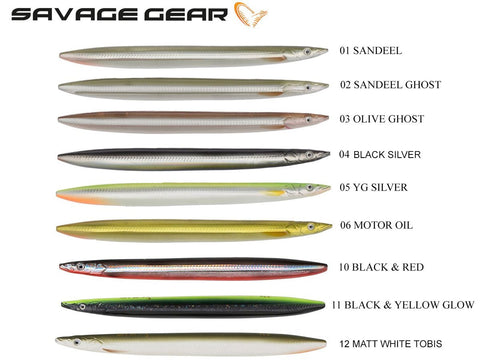 Savage Gear Line Thru 3D Sandeel (Gennemløber)