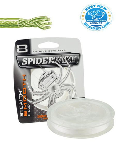 Spiderwire Stealth Smooth 8 Clear, 150 meter