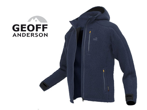 Geoff Anderson Teddy Fleece Blå Jumbo X - NYHED 2020