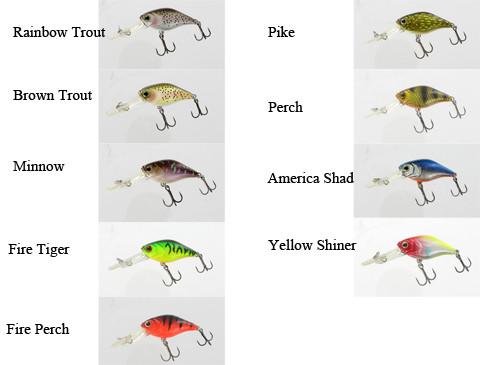 Trout Trophy Wobler / Flydende