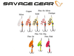 Savage Gear Caviar spinner, lakse og ørred spinner