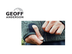 Geoff Anderson Teddy Fleece Blå Jumbo X - NYHED 2020